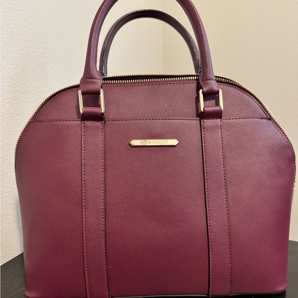 Steve Madden Plum Satchel Bag